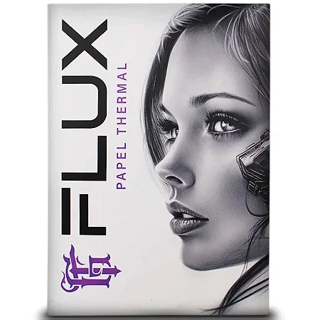 PAPEL TÉRMICO FLUX 100 FOLHAS