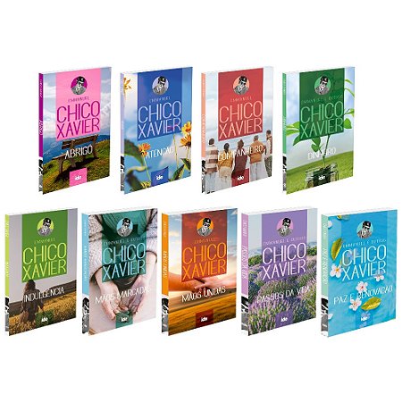 Kit 9 livros Chico Xavier - Ide Editora