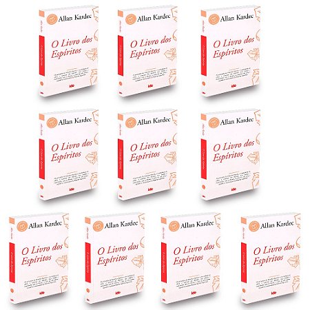 Kit 10 O Livro dos Espíritos - 10 Livros