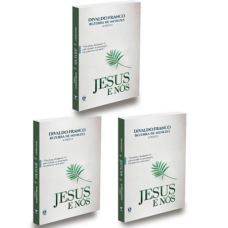 Kit Jesus e Nós - Capa Dura - 3 Livros - Divaldo Franco/Bezerra de Menezes