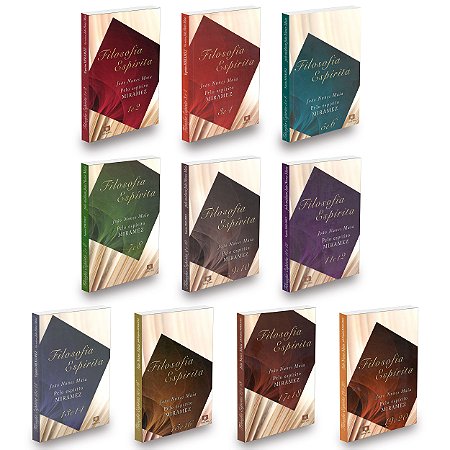 Coleção Filosofia Espírita - João Nunes Maia - Volumes  1 a 20
