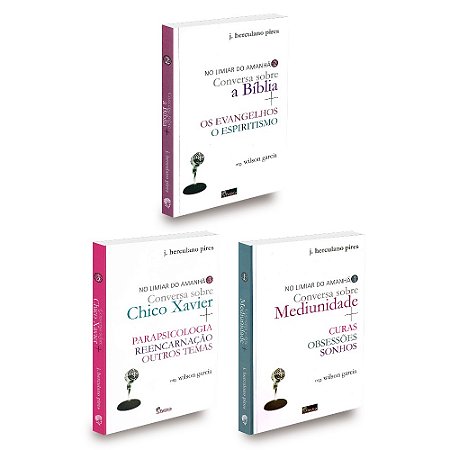 Kit No Limiar do Amanha - volumes 1,2 e 3 - J.Herculano Pires
