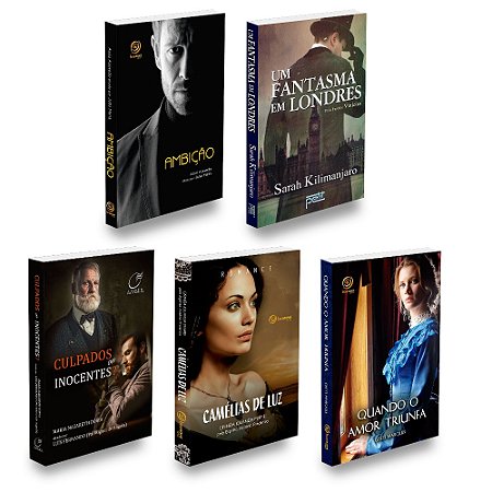 Kit 5 Romances Espíritas Que Tocam O Coração