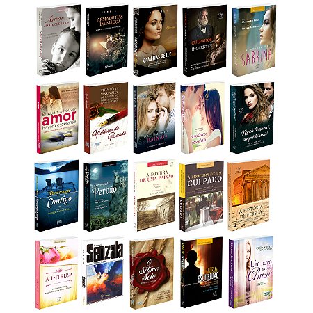 Kit 20 Romances Espíritas que Transformam sua Vida