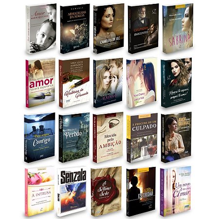 Kit 20 Romances Espíritas que Transformam sua Vida