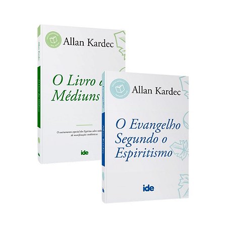 Kit O Evangelho Segundo o Espiritismo + O Livro dos Médiuns