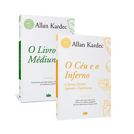 Kit O Céu e o Inferno + O Livro dos Médiuns