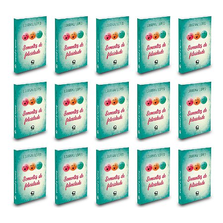 Kit 15 Sementes De Felicidade Bolso - 15 Livros