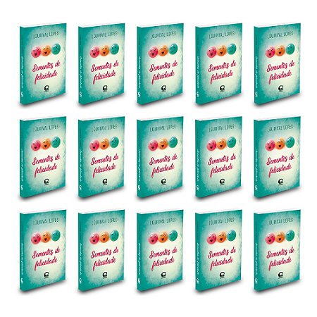 Kit 15 Sementes De Felicidade Bolso - 15 Livros