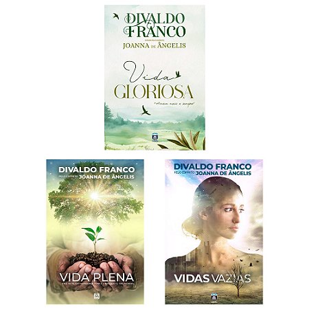 Kit Vida Plena + Vidas Vazias + Vida Gloriosa