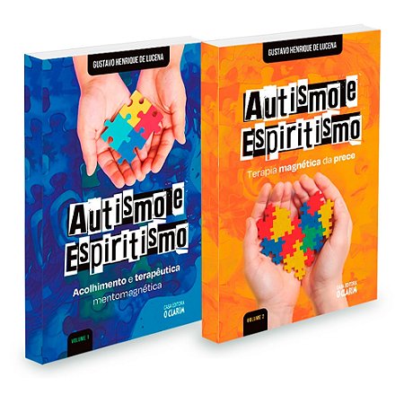Kit 2 Livros Autismo e Espiritismo - Volumes 1 e 2