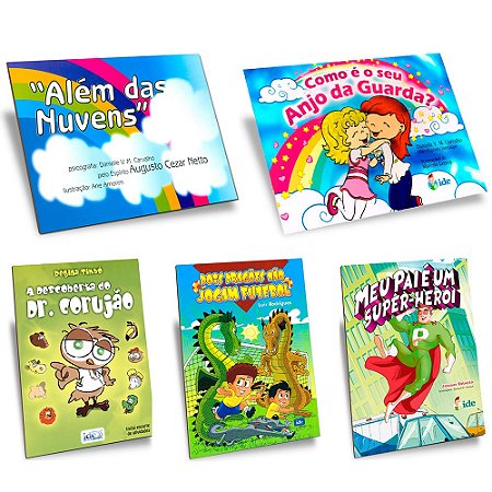 Kit 5 livros Infantil