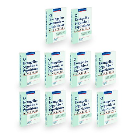 Kit 10 O Evangelho Segundo O Espiritismo (O) - Normal