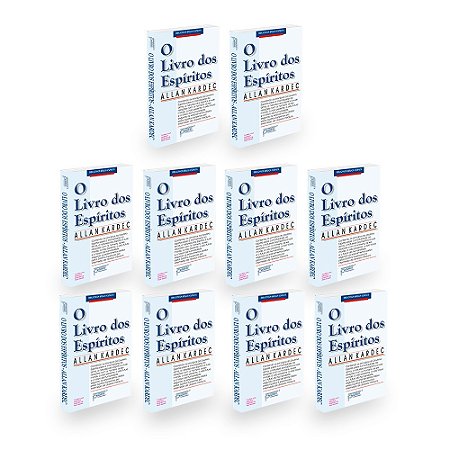 Kit 10 O Livro dos Espíritos - Normal