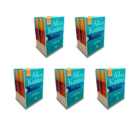 Kit 5 Box Bolso Obras Básicas - Especial Jesus