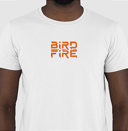 Camiseta Bird Fire Bordada Masculina – Estilo e Atitude