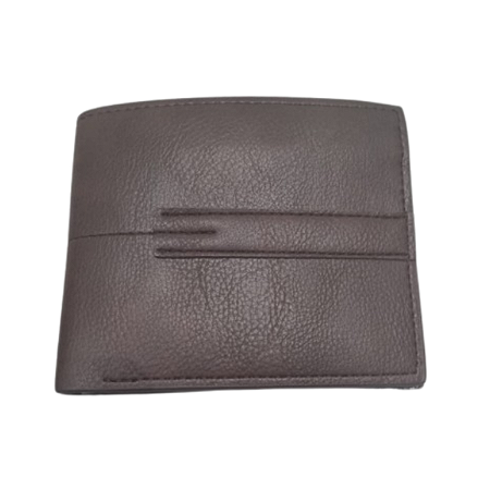Carteira Masculina Slim Couro Sintético Marrom M09910
