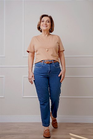 Calça Jeans Mom