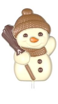 MD 275x175mm Boneco de Neve de Pirulito "Finn" 25g 1x4 cav HB-9183-PC