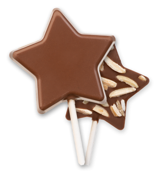 MD 275x175mm Pirulito "Estrela" 25g 1x4 cav HB-9159-PC