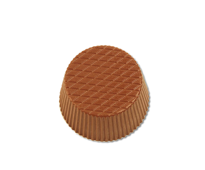 MD 275x175x24mm Praliné redondo com ranhuras 10g 4x8 cav HB-0044-S