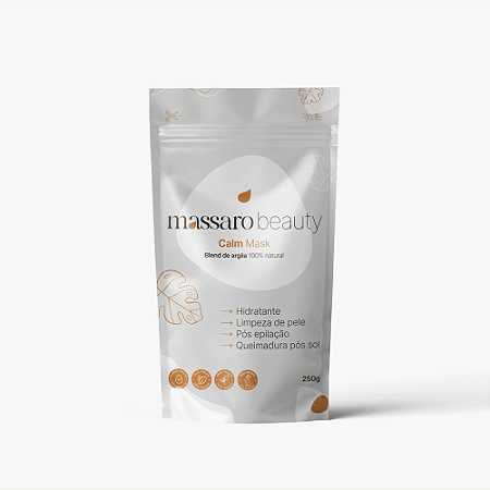ARGILA BRANCA CALM MASK REFIL 100% NATURAL