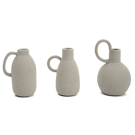 Kit Mini Vasos em Cerâmica 17561 - Mart