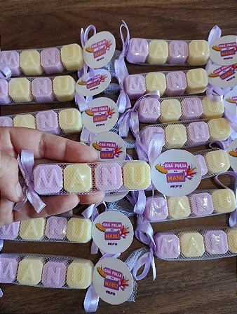 Sabonetes Letrinhas com 4