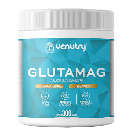 Glutamag 300g - Glutamina Alta Pureza