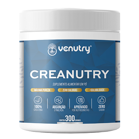 Creanutry 300g - Creatina Monohidratada Alta Pureza