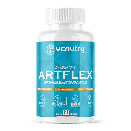 Artflex 700mg - 60 Caps (Colágeno Tipo II)