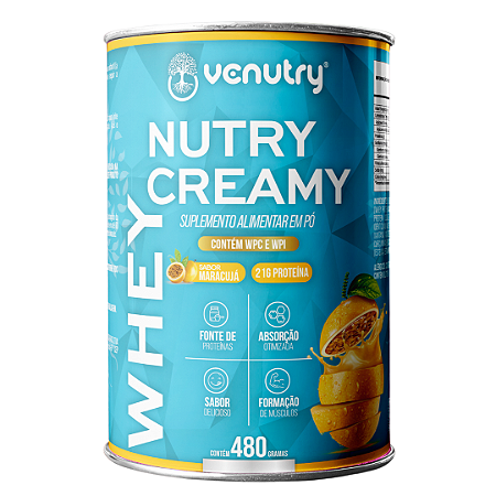 Whey Nutry Creamy -  480g - Maracujá