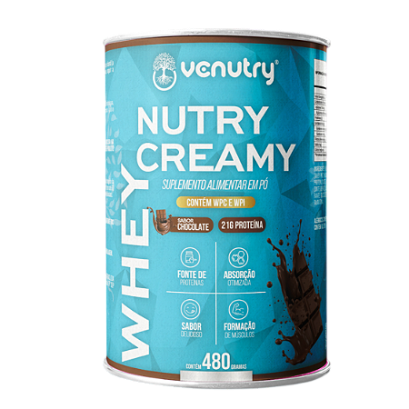 Whey Nutry Creamy 480g - Chocolate