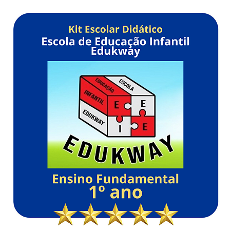 KIT ESCOLA EDUKWAY - 1º ANO