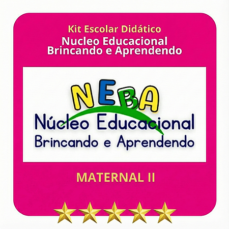 KIT NUCLEO BRINCANDO E APRENDENDO - MATERNAL II