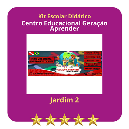 KIT GERACAO APRENDER-JARDIM II