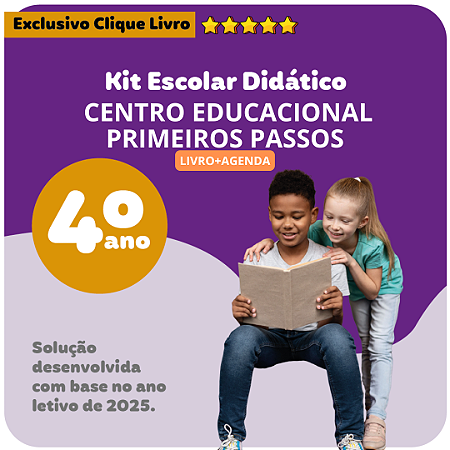 KIT PRIMEIROS PASSOS - 4º ANO