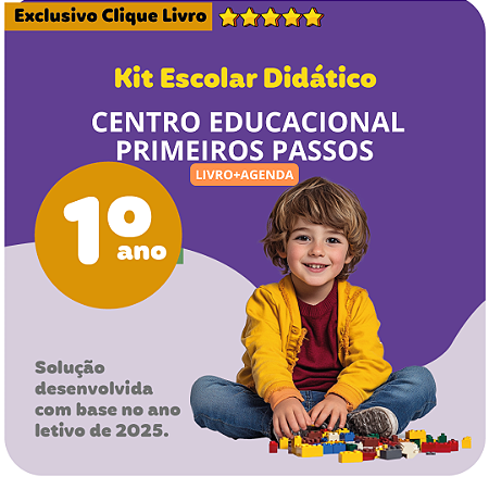 KIT PRIMEIROS PASSOS - 1º ANO