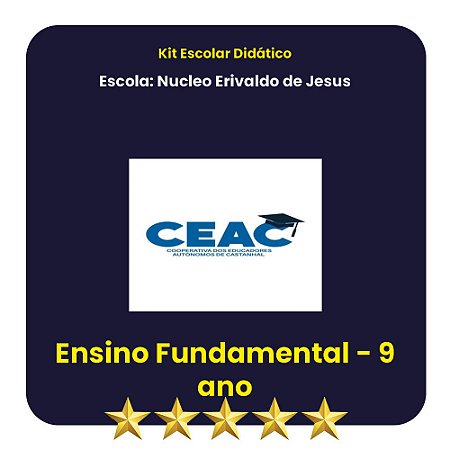 KIT ERIVALDO DE JESUS - 9º ANO