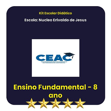 KIT ERIVALDO DE JESUS - 8º ANO