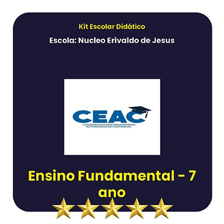 KIT ERIVALDO DE JESUS - 7º ANO