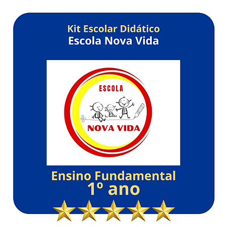 KIT ESCOLA NOVA VIDA - 1º ANO
