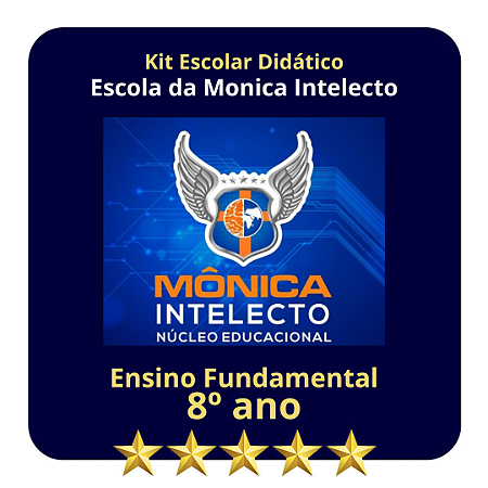 KIT ESCOLA DA MÔNICA INTELECTO -  8º ANO