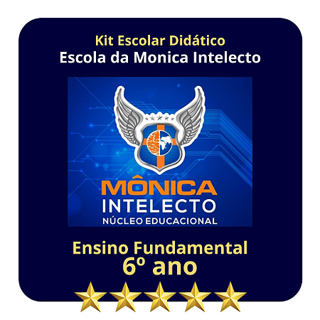 KIT ESCOLA DA MÔNICA INTELECTO -  6º ANO