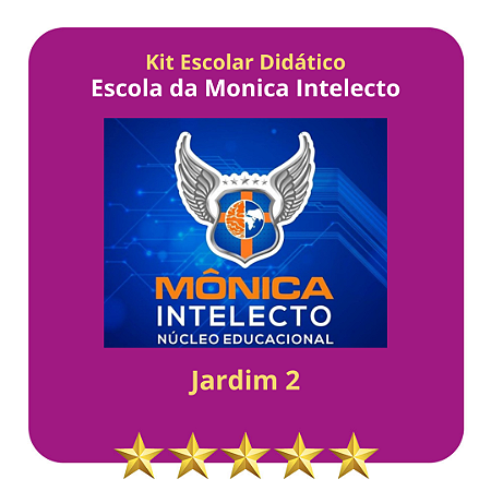 KIT ESCOLA DA MÔNICA INTELECTO - JARDIM II