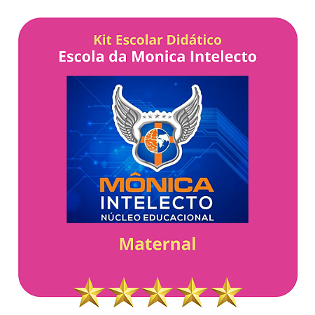 KIT ESCOLA DA MÔNICA INTELECTO - MATERNAL