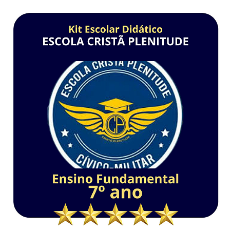 KIT ESCOLA CRISTÃ PLENITUDE 7º ANO SERIES FINAIS
