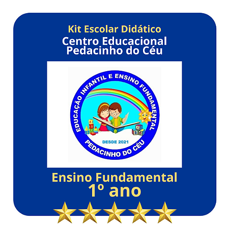 KIT PEDACINHO DO CÉU - 1º ANO