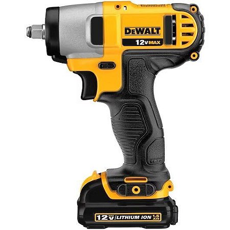 DCF813S2 - CHAVE IMPACTO 3/8 12V ( 10 mm ) 12 V MAX* ION DE LITIO - DEWALT