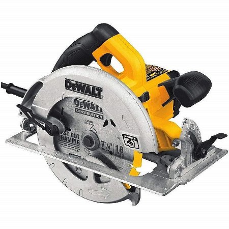 DWE575B2 - SERRA CIRCULAR 7 1/4" (184MM) 1.800W, 5.200 RPM, C/ DISCO WÍDEA 18D, 127V - DEWALT
